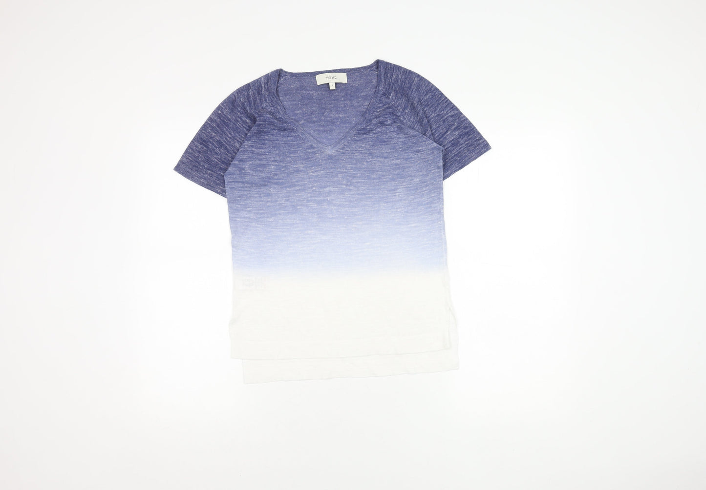 Womens UK Size 6 NEXT Blue Jersey T-Shirt
