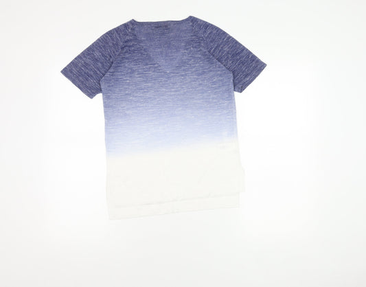 Womens UK Size 6 NEXT Blue Jersey T-Shirt