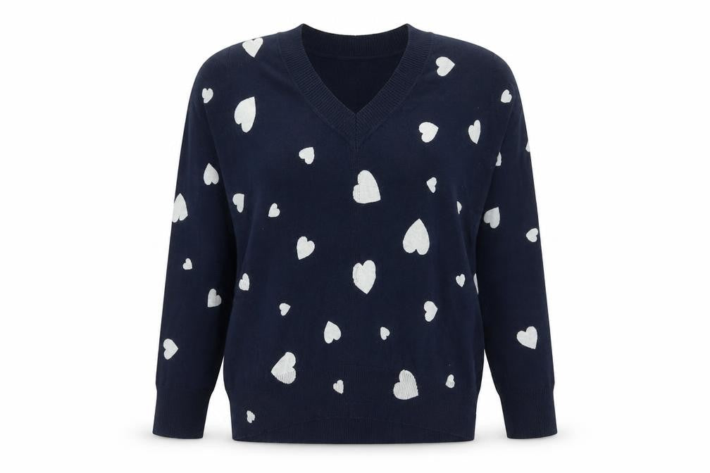 Womens UK Size S Marks and Spencer Blue Pullover Jumper
