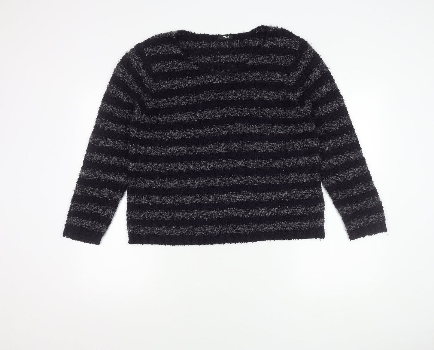 Womens UK Size 14 M&Co Blue Pullover Jumper