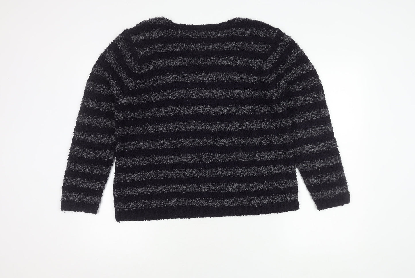 Womens UK Size 14 M&Co Blue Pullover Jumper