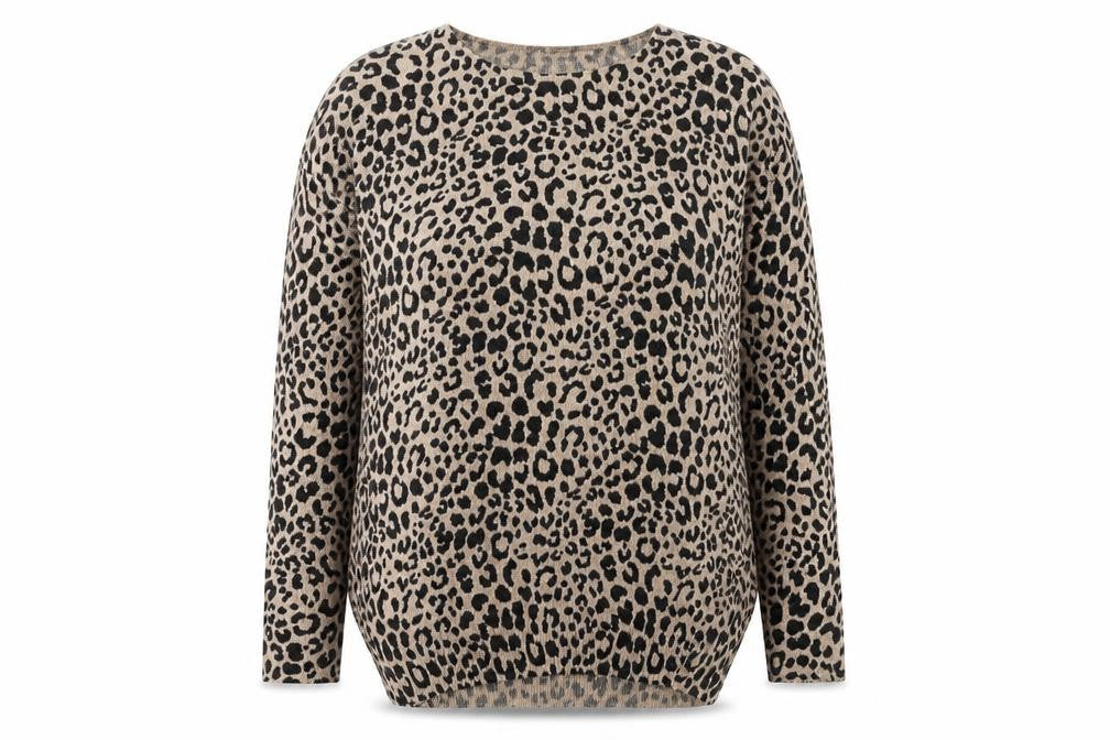 Womens UK Size 12 New Look Beige Pullover Jumper