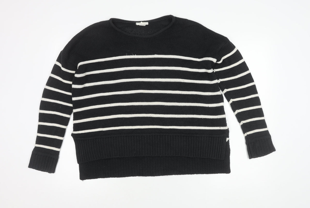 Womens UK Size S H&M Black Pullover Jumper