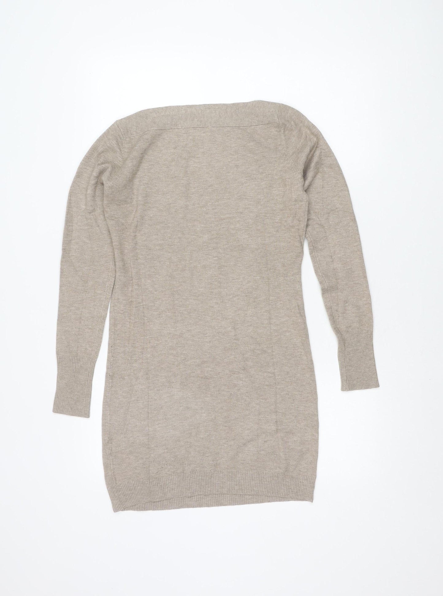 J.STARS Women's Beige Pullover Jumper, Size L, Long Sleeve