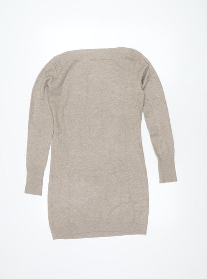 J.STARS Women's Beige Pullover Jumper, Size L, Long Sleeve