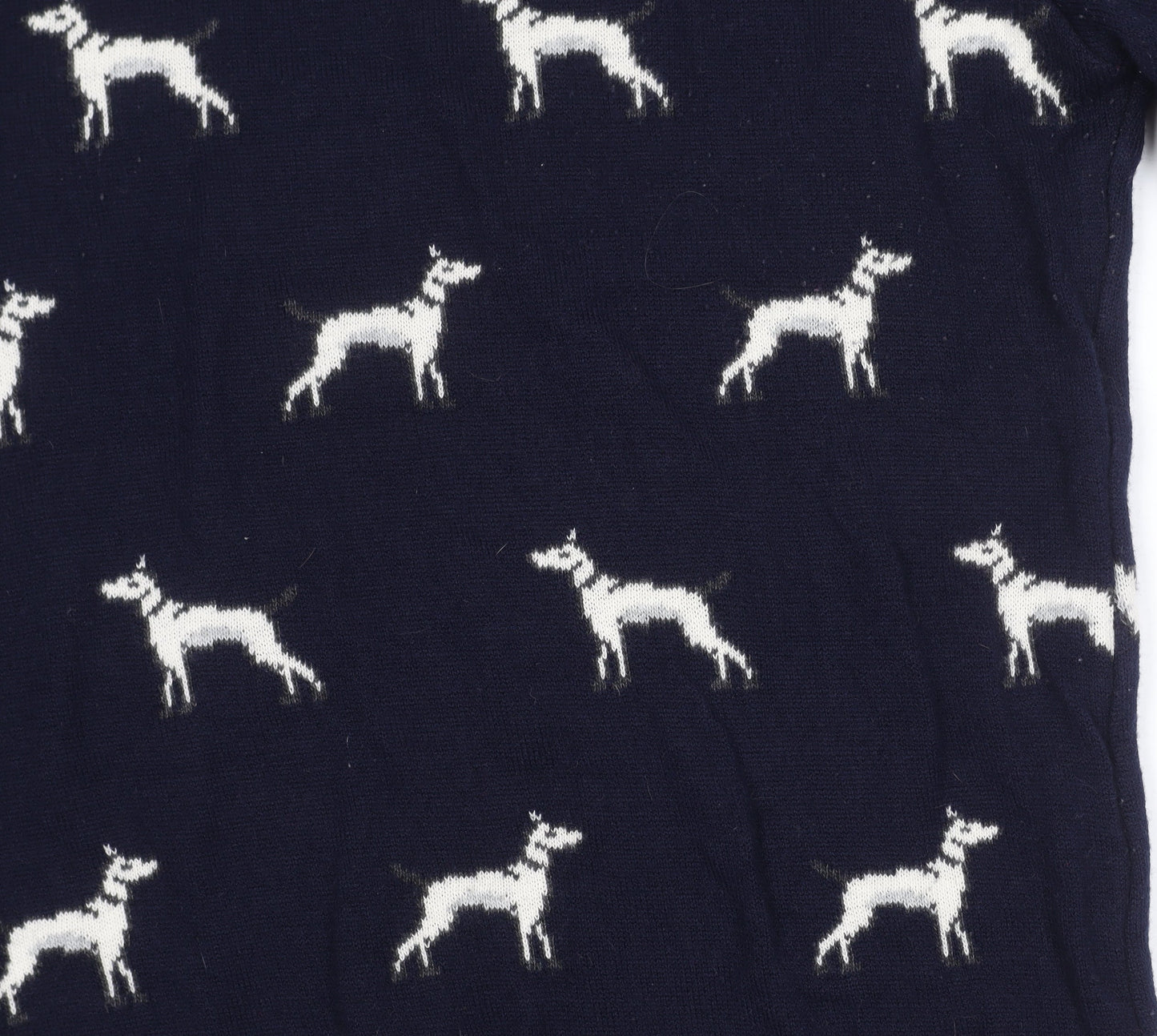 River Island Men's Blue M Animal Print Pullover Jumper