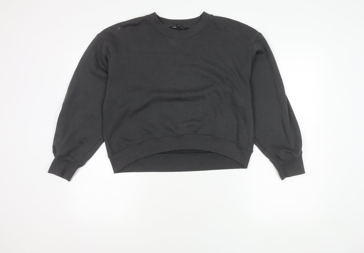 Womens UK Size 12 Zara Black Pullover Jumper