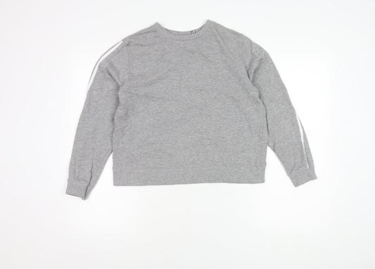 Womens UK Size 10 ASOS Grey Pullover Sweatshirt