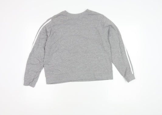 Womens UK Size 10 ASOS Grey Pullover Sweatshirt