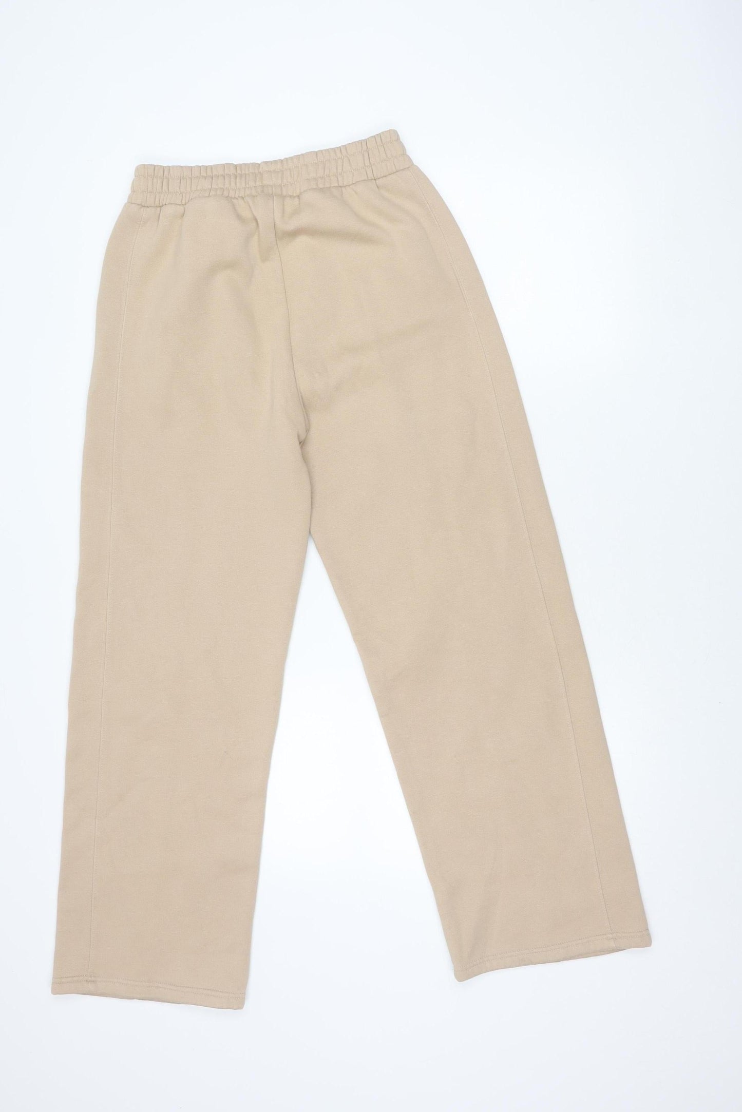 RISING Women's Beige XS Sweatpants Casual Cotton Blend
