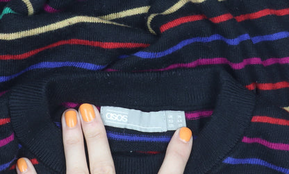 Womens UK Size 16 ASOS Multicoloured Pullover Jumper