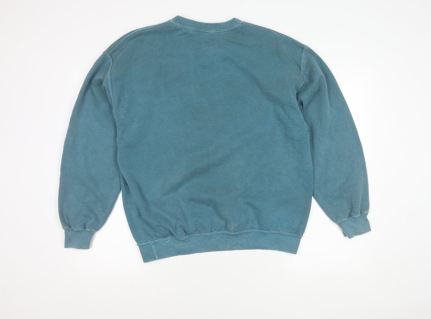 Topman Men's Blue Pullover Sweatshirt, Size S