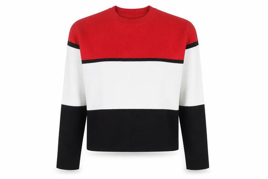 Womens UK Size S New Look Multicoloured Pullover Jumper