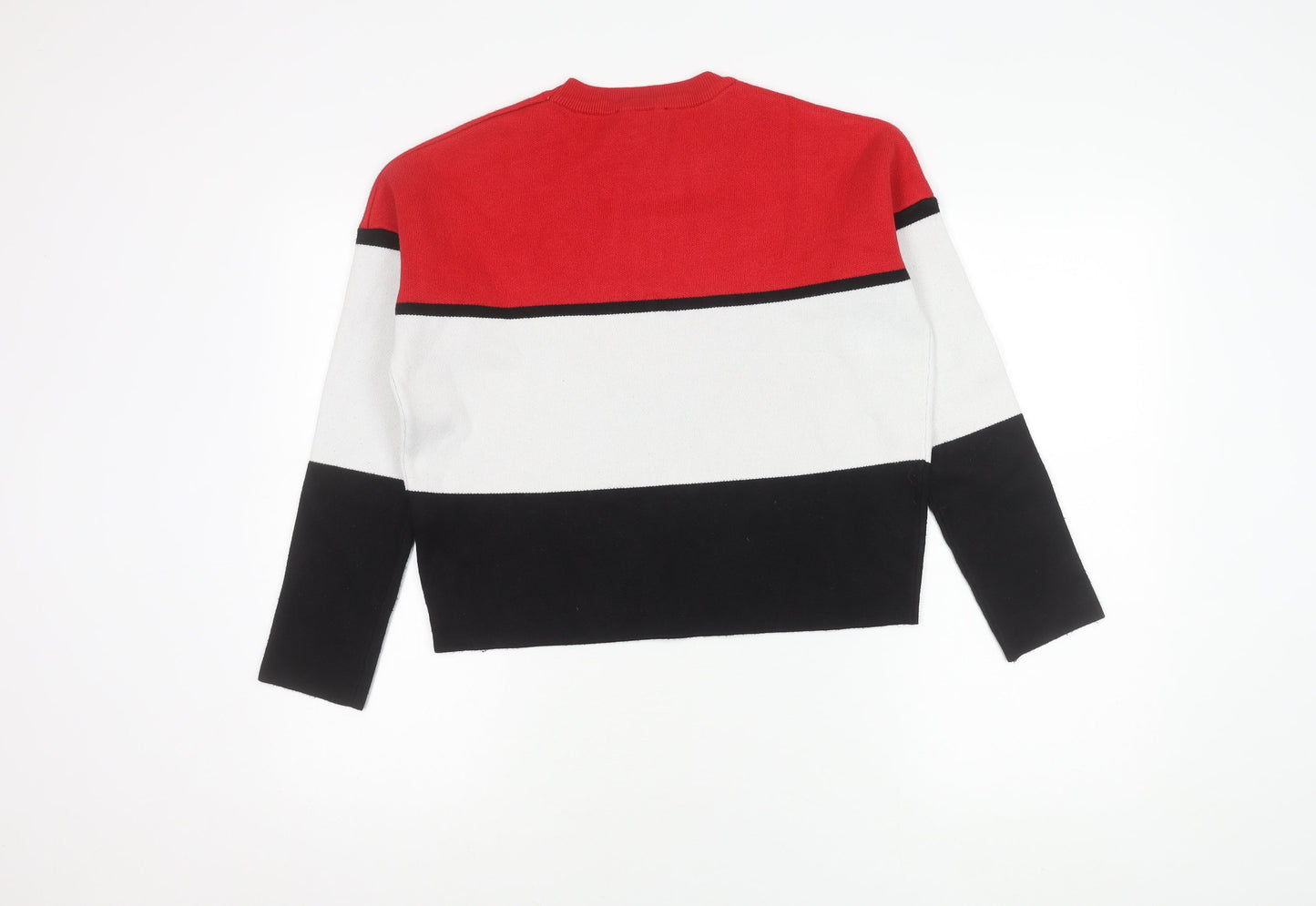 Womens UK Size S New Look Multicoloured Pullover Jumper