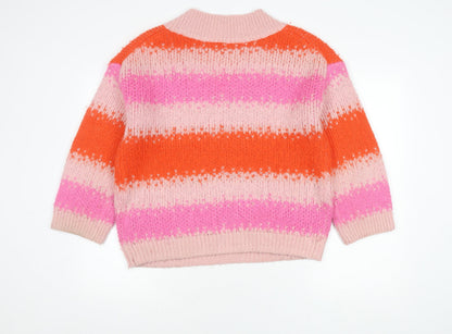 Womens UK Size 8 ASOS Multicoloured Pullover Jumper