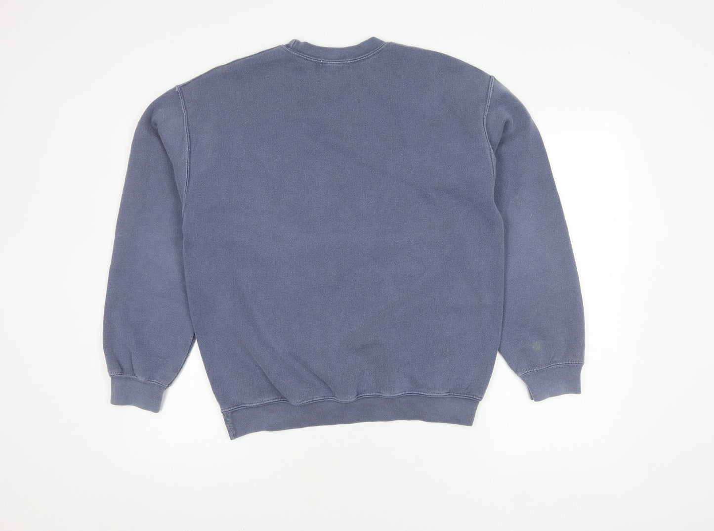 Topman Men's Blue XS Sweatshirt Crew Neck Pullover