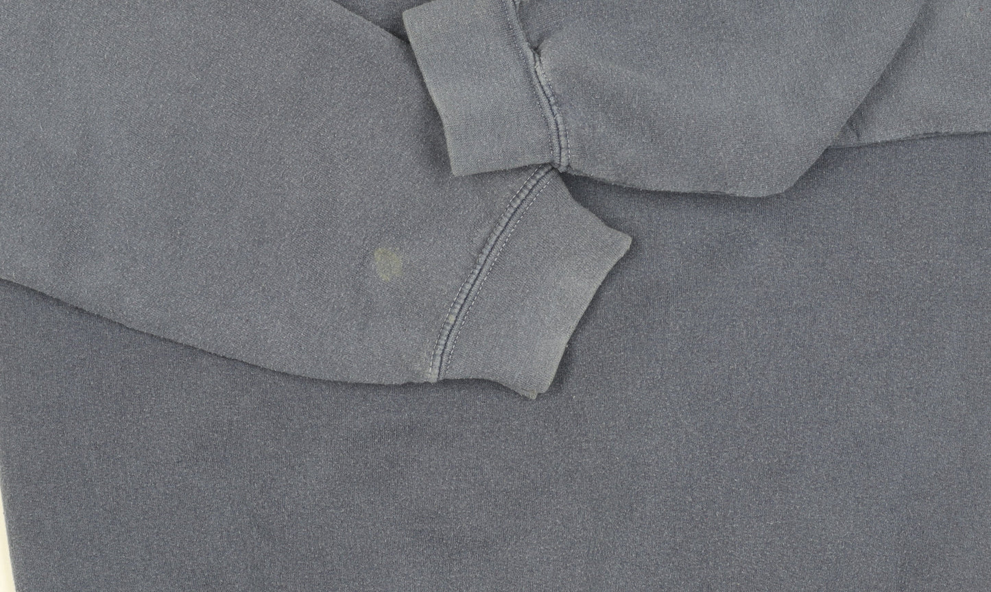 Topman Men's Blue XS Sweatshirt Crew Neck Pullover