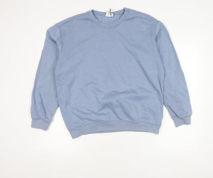 H&M Essentials Men's Blue Pullover Jumper, M