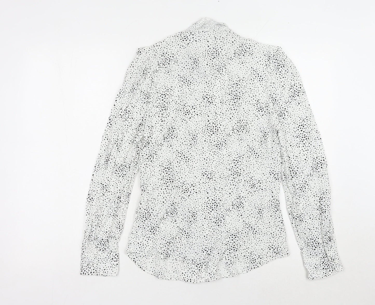Womens UK Size 8 Marks and Spencer White  Blouse