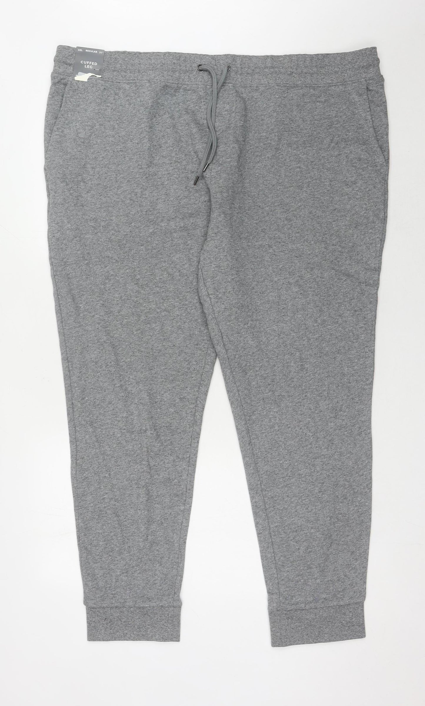 Marks and Spencer Men's Grey Sweatpants 3XL