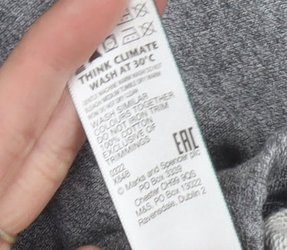 Marks and Spencer Men's Grey Sweatpants 3XL