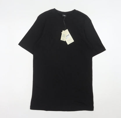 Mens UK Size M Cotton Traders Black  T-Shirt