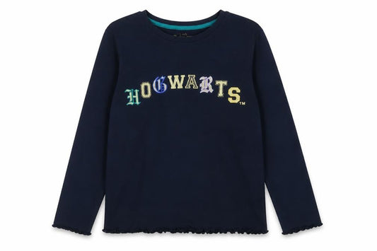 Marks and Spencer Girls Blue Hogwarts T-Shirt 15-16 Years