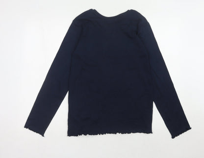 Marks and Spencer Girls Blue Hogwarts T-Shirt 15-16 Years