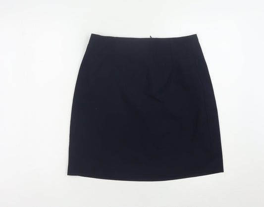 Marks & Spencer Women's Blue Pencil Skirt Size 10