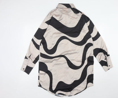 Missguided Women's Black Shirt Dress Size 8