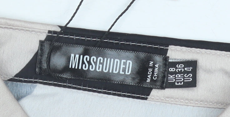 Missguided Women's Black Shirt Dress Size 8