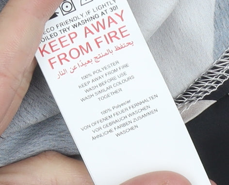 Missguided Women's Black Shirt Dress Size 8