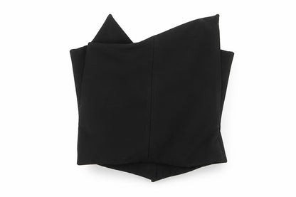 Womens UK Size M Zara Black Cropped Blouse