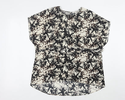 Womens UK Size 10 TU Multicoloured Basic Blouse