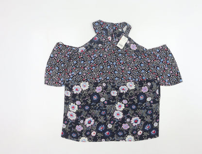 George Women's Multicoloured Floral Blouse Size 14