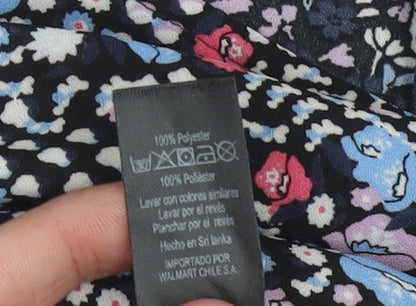 George Women's Multicoloured Floral Blouse Size 14