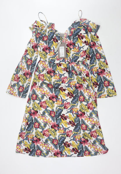 Vero Moda Women's Floral Long Sleeve Dress, Size S