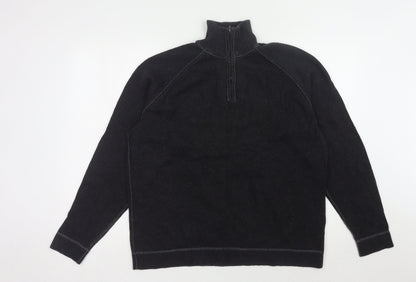 Calvin Klein Jeans Men's Black Pullover Jumper L