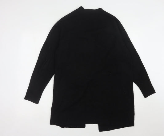 F&F Women's Black Open Front Cardigan, M, Long Sleeve