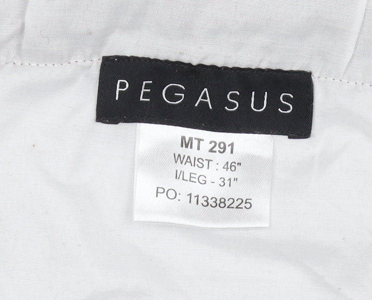 Pegasus Men's Brown Corduroy Trousers Size 46