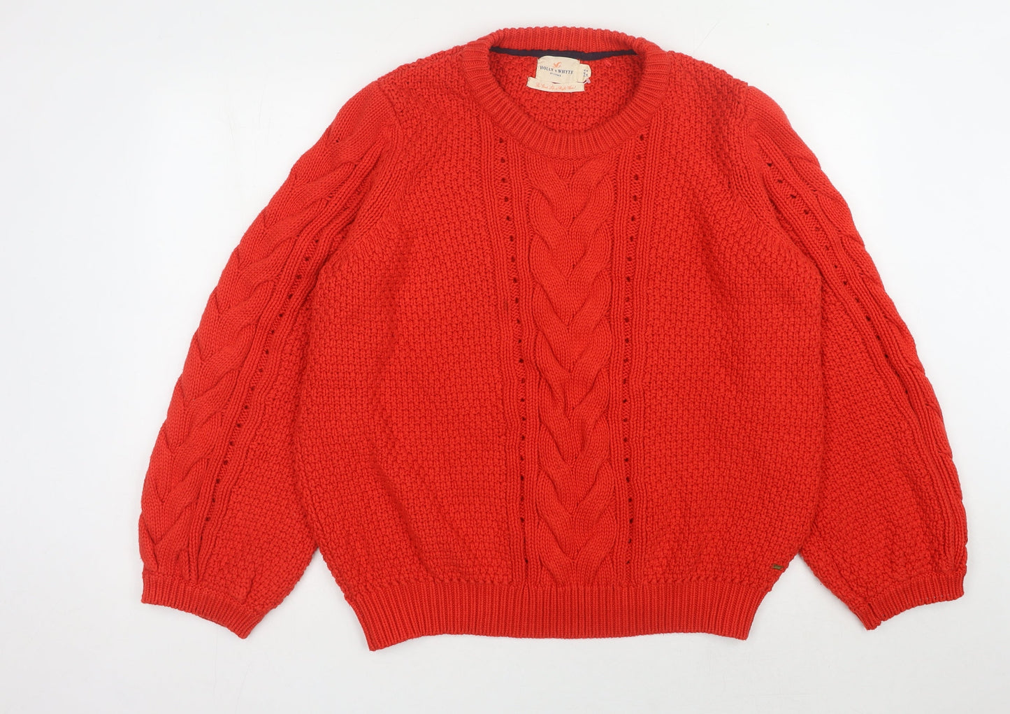 Holly & Whyte Women's Red Pullover XL Jumper