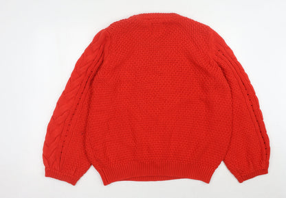 Holly & Whyte Women's Red Pullover XL Jumper