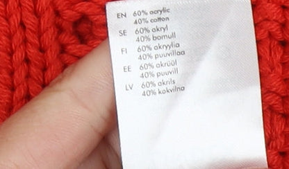 Holly & Whyte Women's Red Pullover XL Jumper