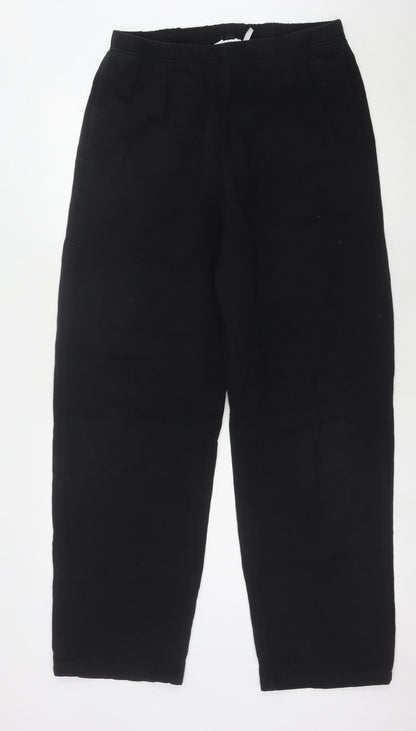 Weekday Women's Black Cotton Trousers M
