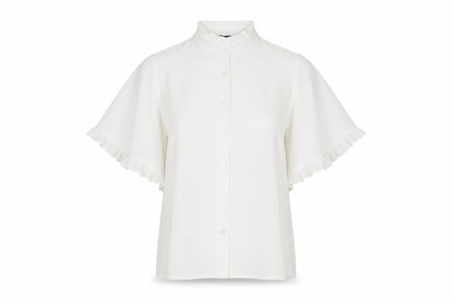 Womens UK Size 8 Boohoo White  Blouse