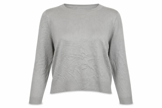 Womens UK Size 12 New Look Grey Pullover Jumper