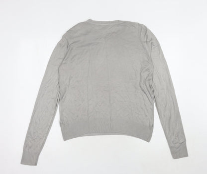 Womens UK Size 12 New Look Grey Pullover Jumper