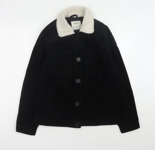 Denim Co. Women's Black Corduroy Jacket Size 6