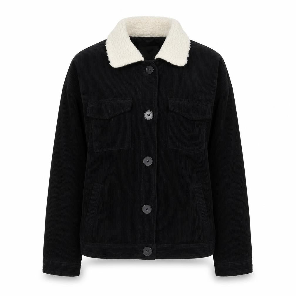Womens UK Size 6 Denim Co. Black Basic Jacket