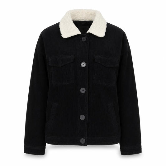 Womens UK Size 6 Denim Co. Black Basic Jacket